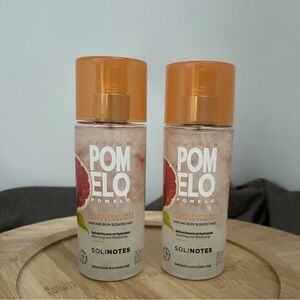 Solinotes Pomelo Hair and Body Mist, Set of 2 (8.45 oz each bottle)